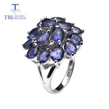 Load image into Gallery viewer, TBJ,Elegance natural iolite gemstone jewelry set